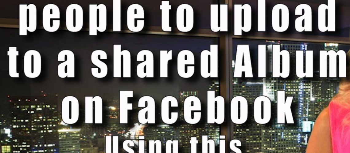 Facebook Photo Album - Allow multiple people to upload to a shared Album